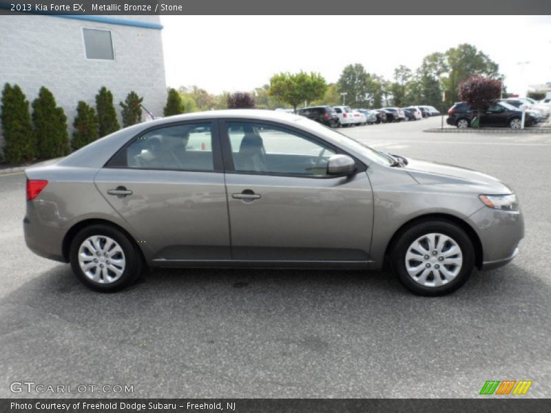 Metallic Bronze / Stone 2013 Kia Forte EX