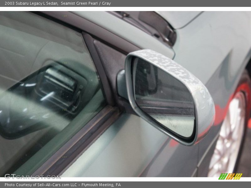 Seamist Green Pearl / Gray 2003 Subaru Legacy L Sedan