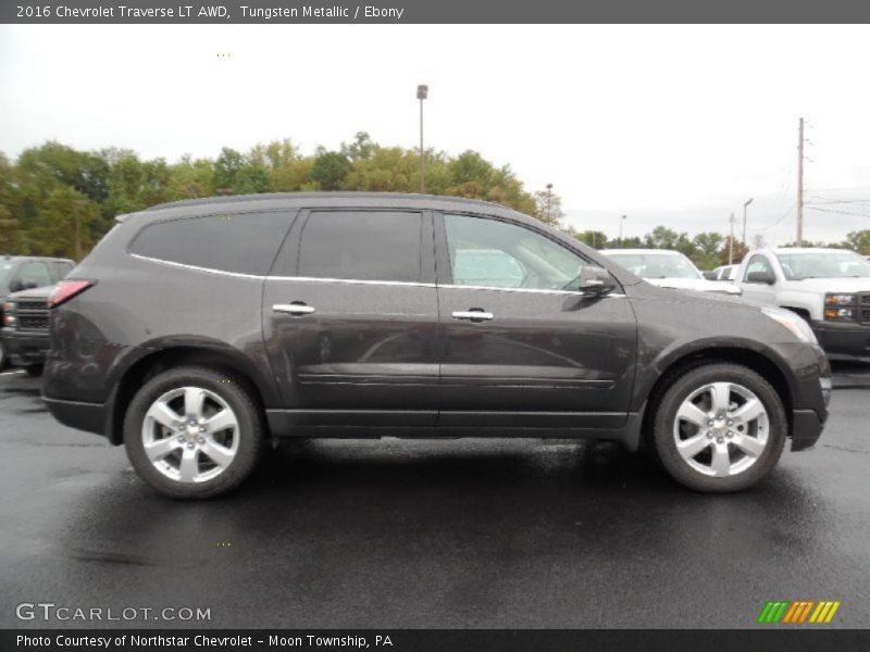 Tungsten Metallic / Ebony 2016 Chevrolet Traverse LT AWD