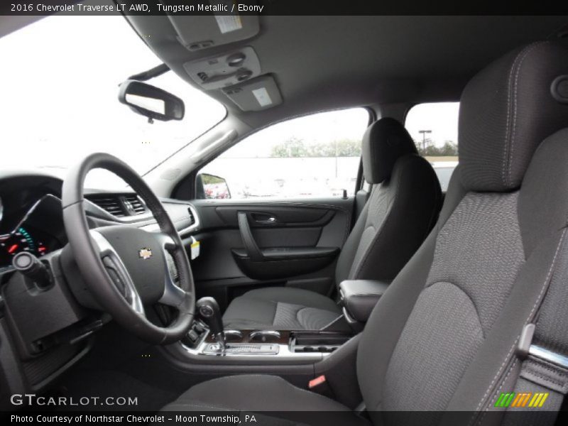 Tungsten Metallic / Ebony 2016 Chevrolet Traverse LT AWD