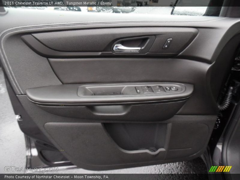 Tungsten Metallic / Ebony 2016 Chevrolet Traverse LT AWD