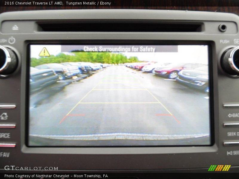 Tungsten Metallic / Ebony 2016 Chevrolet Traverse LT AWD