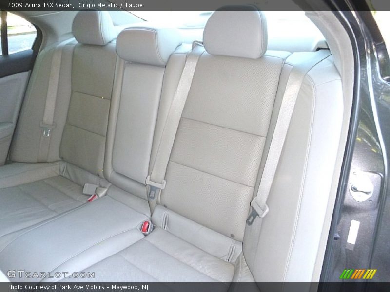Grigio Metallic / Taupe 2009 Acura TSX Sedan