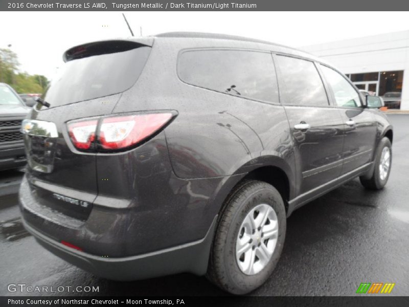 Tungsten Metallic / Dark Titanium/Light Titanium 2016 Chevrolet Traverse LS AWD