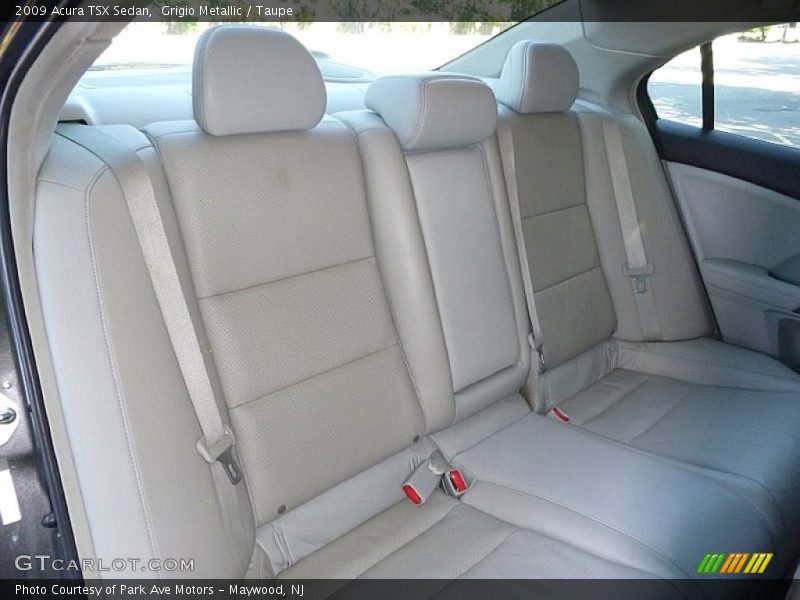 Grigio Metallic / Taupe 2009 Acura TSX Sedan