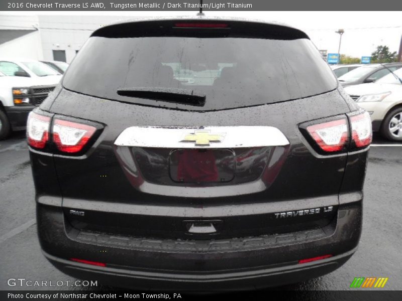 Tungsten Metallic / Dark Titanium/Light Titanium 2016 Chevrolet Traverse LS AWD