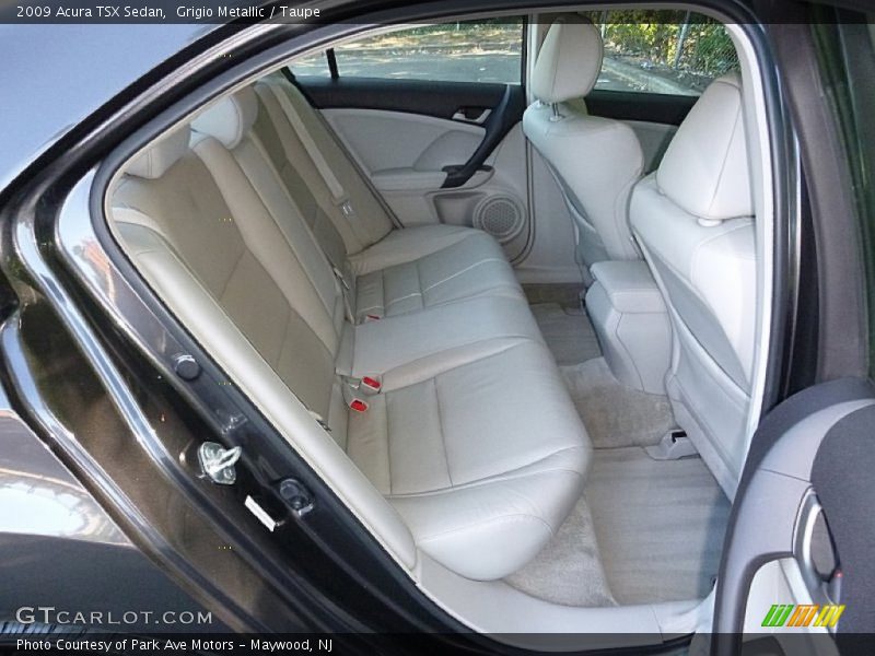Grigio Metallic / Taupe 2009 Acura TSX Sedan