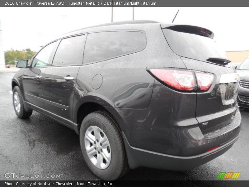 Tungsten Metallic / Dark Titanium/Light Titanium 2016 Chevrolet Traverse LS AWD