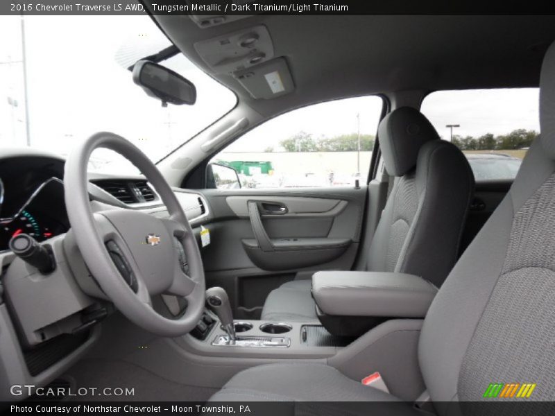 Tungsten Metallic / Dark Titanium/Light Titanium 2016 Chevrolet Traverse LS AWD