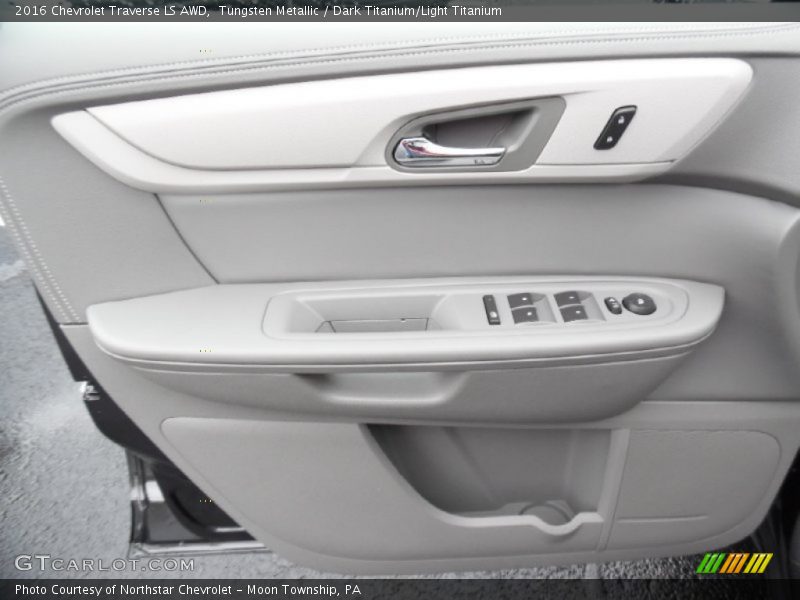 Tungsten Metallic / Dark Titanium/Light Titanium 2016 Chevrolet Traverse LS AWD