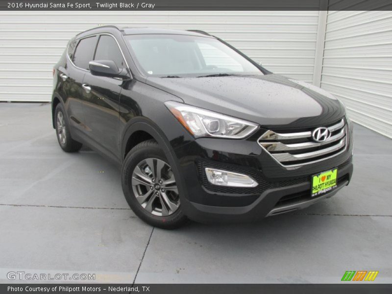 Twilight Black / Gray 2016 Hyundai Santa Fe Sport