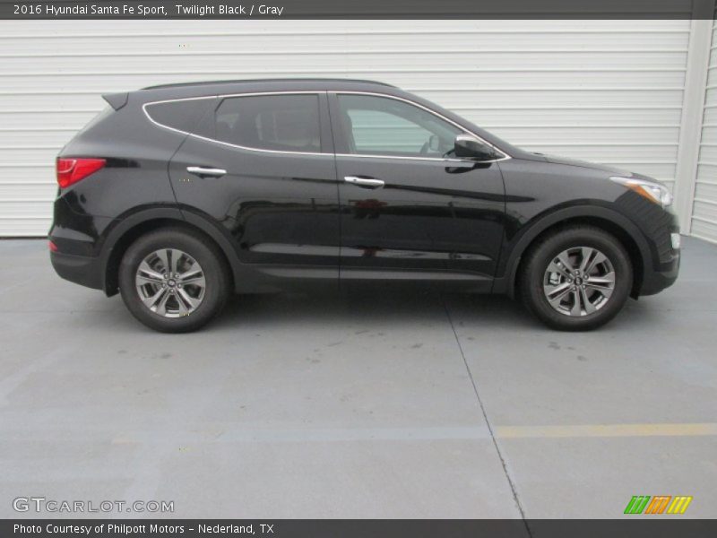 Twilight Black / Gray 2016 Hyundai Santa Fe Sport