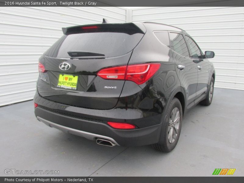 Twilight Black / Gray 2016 Hyundai Santa Fe Sport