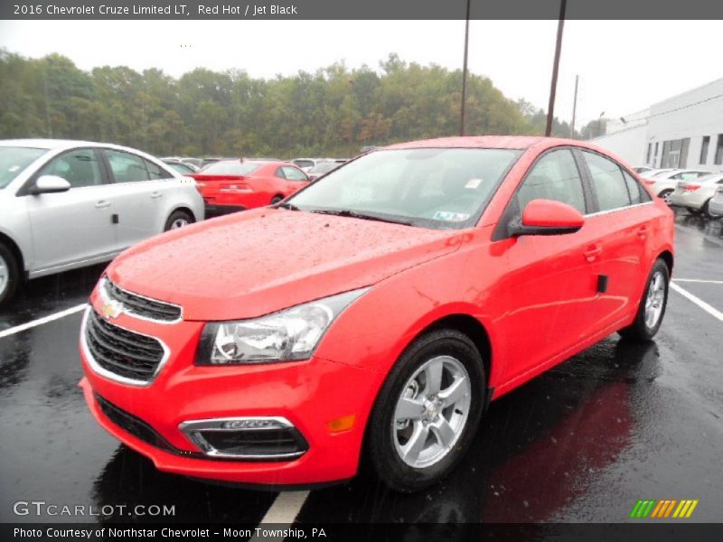 Red Hot / Jet Black 2016 Chevrolet Cruze Limited LT