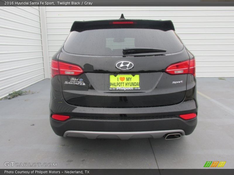 Twilight Black / Gray 2016 Hyundai Santa Fe Sport