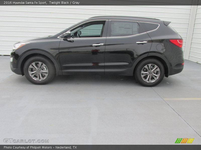 Twilight Black / Gray 2016 Hyundai Santa Fe Sport