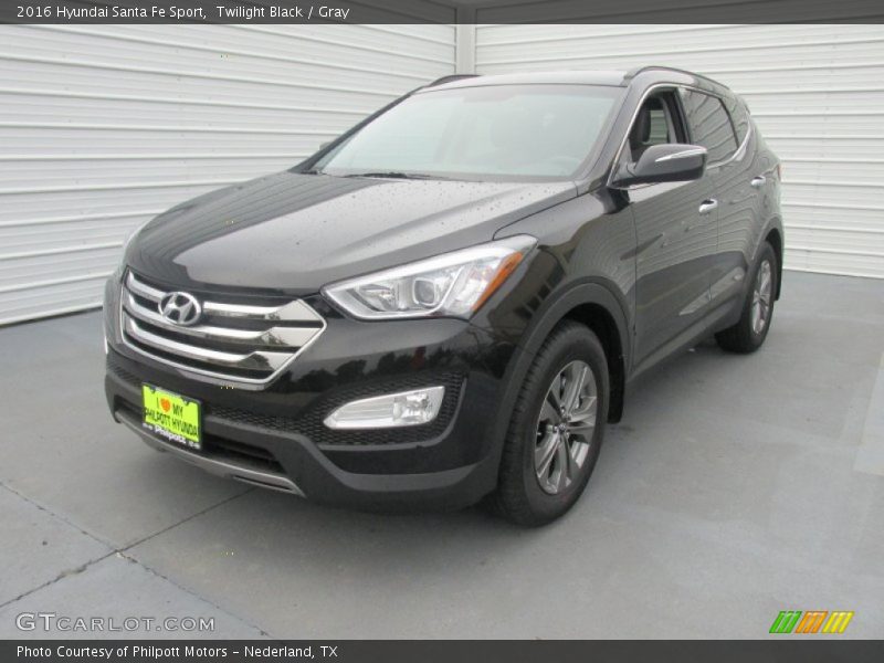 Twilight Black / Gray 2016 Hyundai Santa Fe Sport