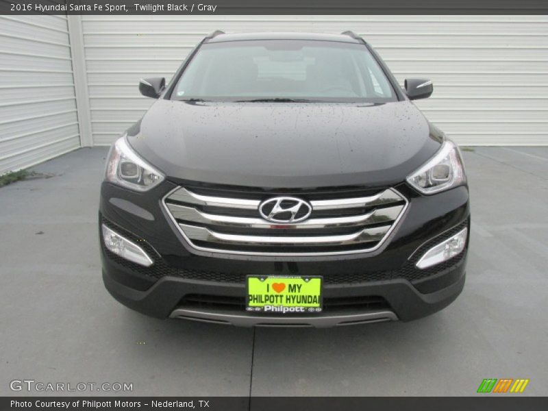 Twilight Black / Gray 2016 Hyundai Santa Fe Sport