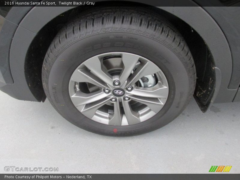 Twilight Black / Gray 2016 Hyundai Santa Fe Sport