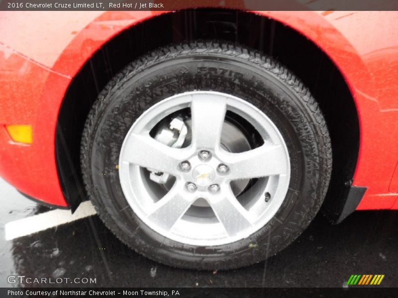Red Hot / Jet Black 2016 Chevrolet Cruze Limited LT