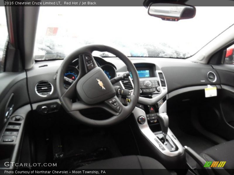 Red Hot / Jet Black 2016 Chevrolet Cruze Limited LT