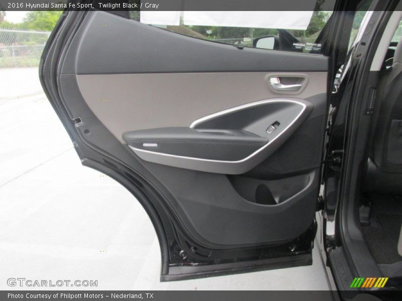 Twilight Black / Gray 2016 Hyundai Santa Fe Sport