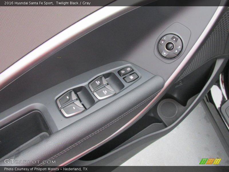Twilight Black / Gray 2016 Hyundai Santa Fe Sport