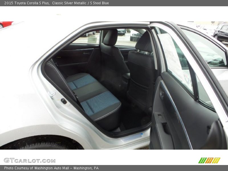 Classic Silver Metallic / S Steel Blue 2015 Toyota Corolla S Plus