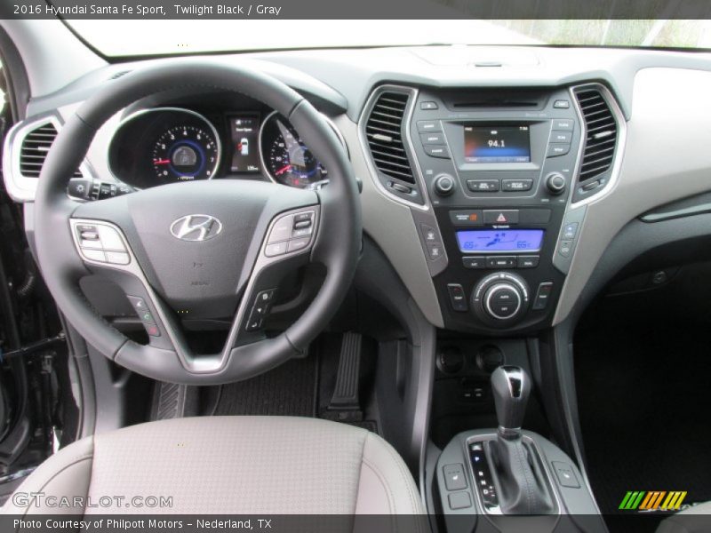 Twilight Black / Gray 2016 Hyundai Santa Fe Sport