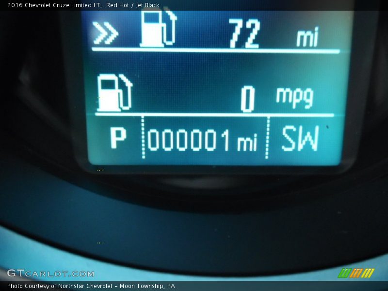 Red Hot / Jet Black 2016 Chevrolet Cruze Limited LT