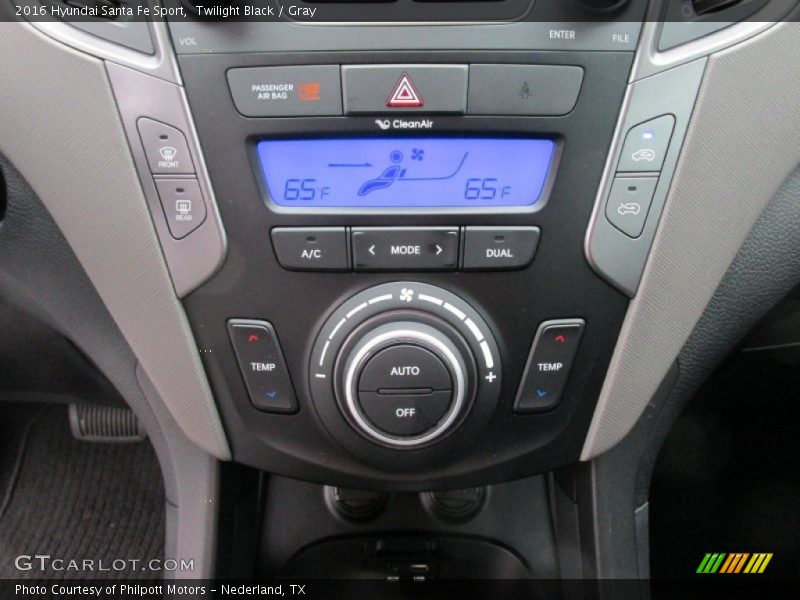 Twilight Black / Gray 2016 Hyundai Santa Fe Sport