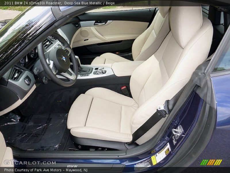  2011 Z4 sDrive30i Roadster Beige Interior