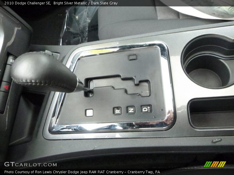 Bright Silver Metallic / Dark Slate Gray 2010 Dodge Challenger SE