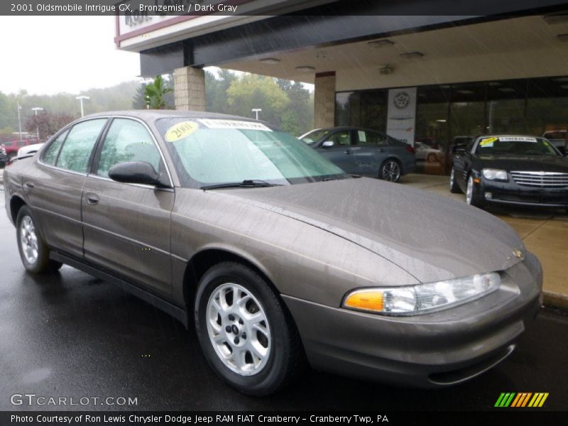 Bronzemist / Dark Gray 2001 Oldsmobile Intrigue GX