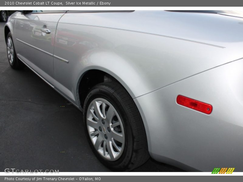 Silver Ice Metallic / Ebony 2010 Chevrolet Cobalt LT Coupe