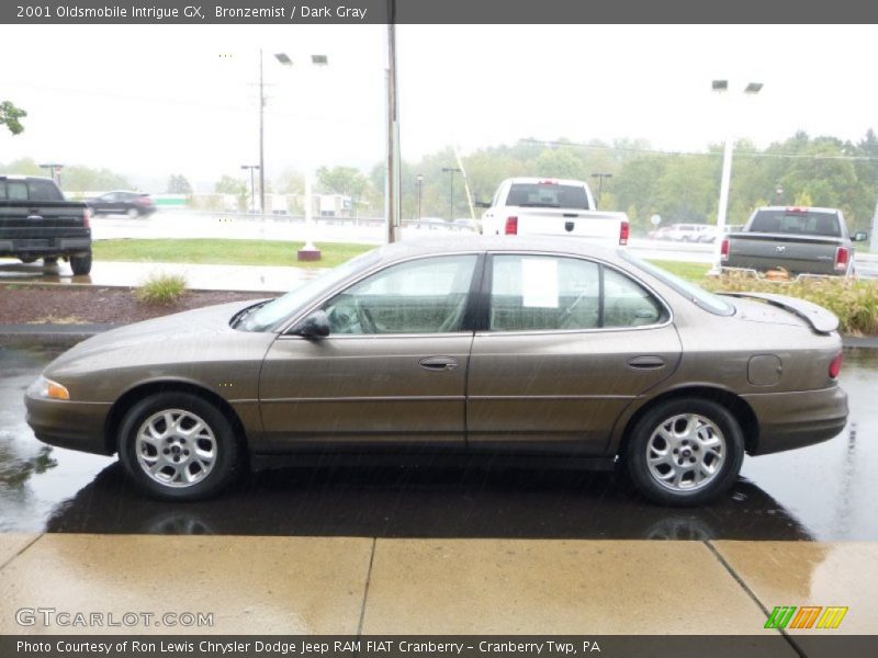 Bronzemist / Dark Gray 2001 Oldsmobile Intrigue GX