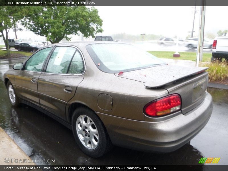 Bronzemist / Dark Gray 2001 Oldsmobile Intrigue GX