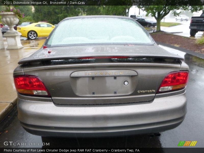 Bronzemist / Dark Gray 2001 Oldsmobile Intrigue GX