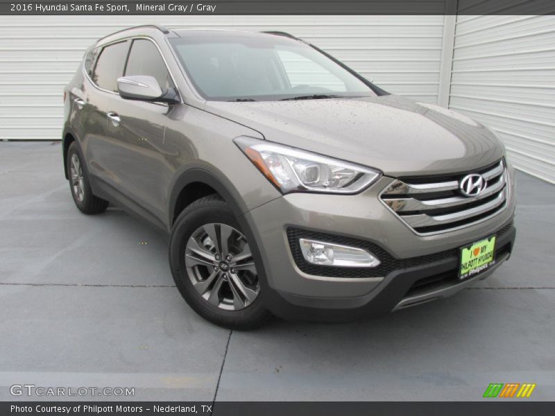 Mineral Gray / Gray 2016 Hyundai Santa Fe Sport