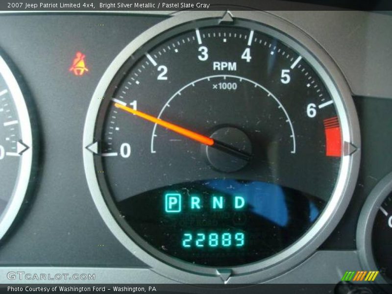 Bright Silver Metallic / Pastel Slate Gray 2007 Jeep Patriot Limited 4x4