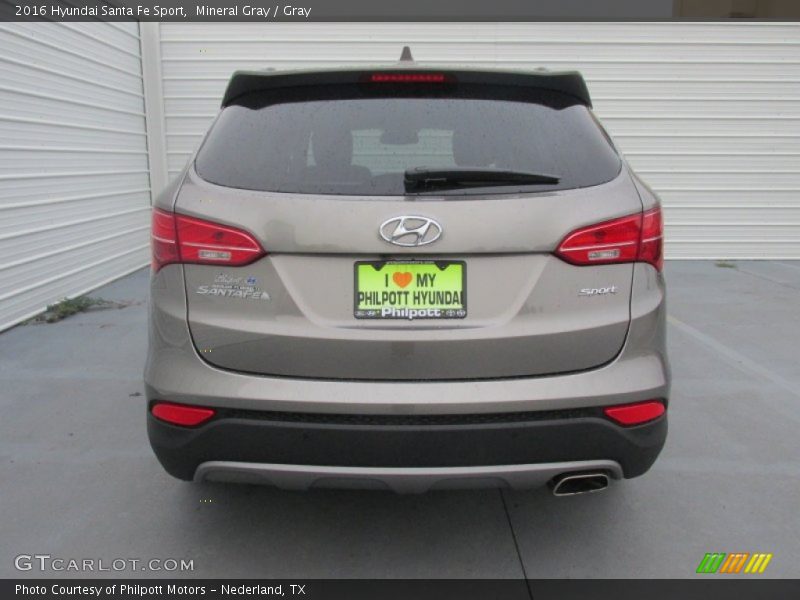Mineral Gray / Gray 2016 Hyundai Santa Fe Sport