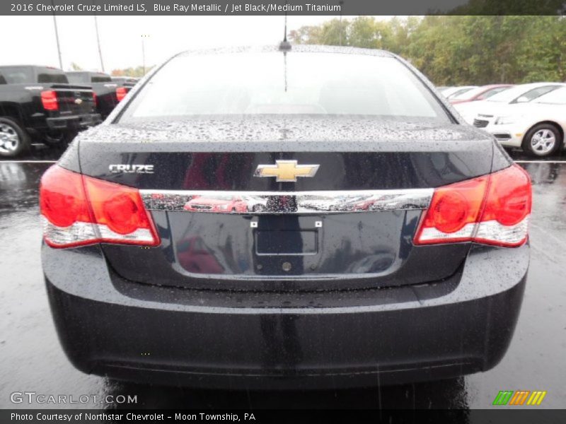 Blue Ray Metallic / Jet Black/Medium Titanium 2016 Chevrolet Cruze Limited LS
