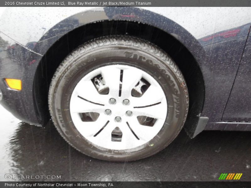 Blue Ray Metallic / Jet Black/Medium Titanium 2016 Chevrolet Cruze Limited LS