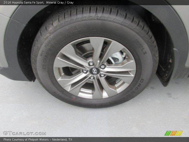Mineral Gray / Gray 2016 Hyundai Santa Fe Sport