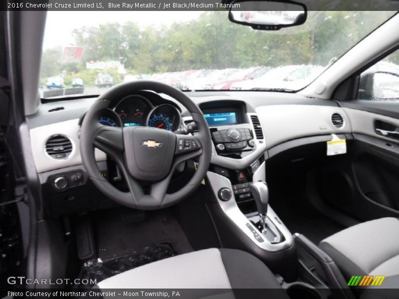 Blue Ray Metallic / Jet Black/Medium Titanium 2016 Chevrolet Cruze Limited LS