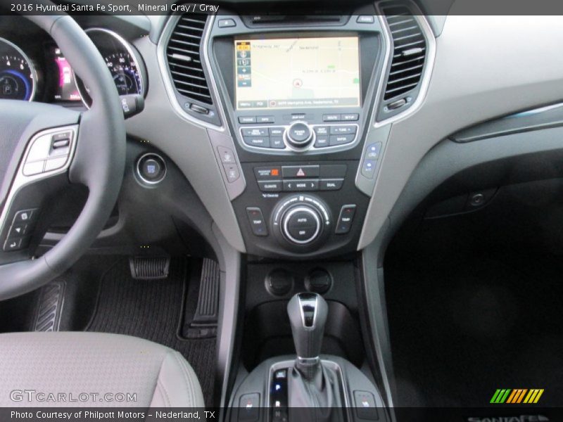 Mineral Gray / Gray 2016 Hyundai Santa Fe Sport