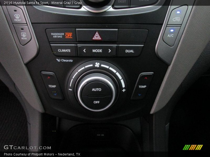 Mineral Gray / Gray 2016 Hyundai Santa Fe Sport