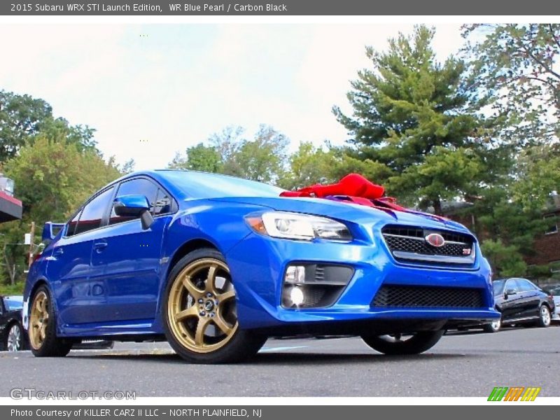 Front 3/4 View of 2015 WRX STI Launch Edition