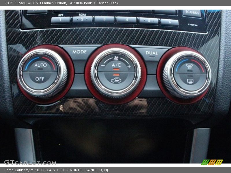 Controls of 2015 WRX STI Launch Edition