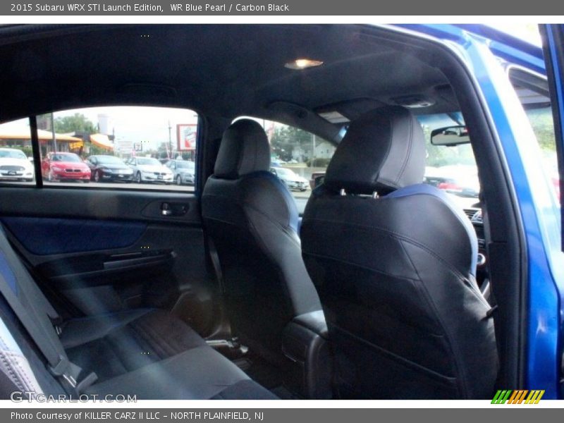 WR Blue Pearl / Carbon Black 2015 Subaru WRX STI Launch Edition
